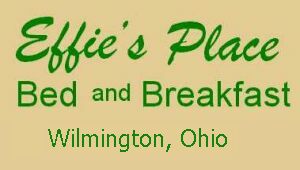 Effie's Place Bed and Breakfast, Wilmington, Ohio